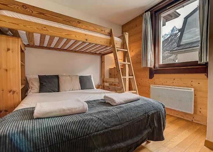 Appartamento Apartment Le Paradis 2, Alpes Agency, Central Chamonix, Sleeps 4-5