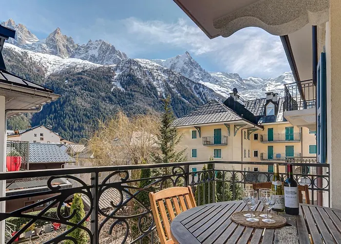 Appartamento Apartment Le Paradis 2, Alpes Agency, Central Chamonix, Sleeps 4-5
